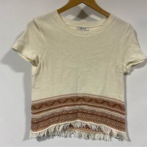 Madewell cotton blend sweater